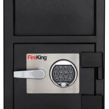 FireKing Depository Safe - High Security Lock with Drop Slot - 2 Sizes