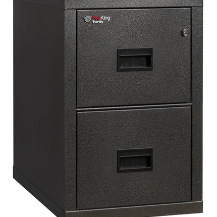 FireKing Turtle Series - Space Saving Vertical File Cabinet - 1-Hour Fire Rated - 2 or 4 Drawers - 3 Colors